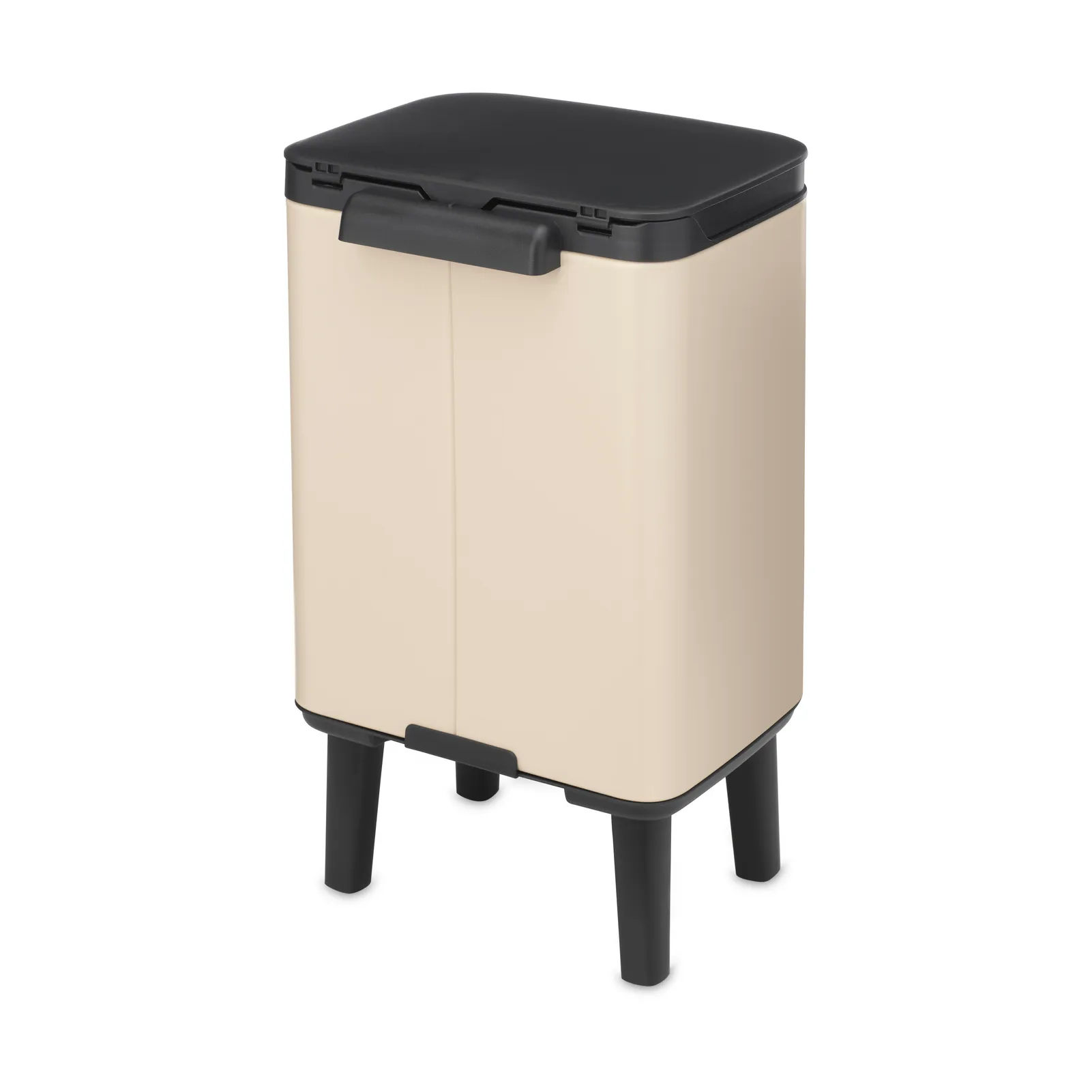 Bo waste bin high 4 L, Soft Beige Brabantia