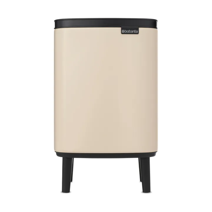 Bo waste bin high 7 L - Soft Beige - Brabantia