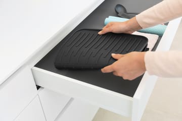 Brabantia dish mat silicone - dark grey - Brabantia