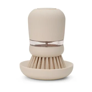Brabantia dish soap holder with dish brush - Soft beige - Brabantia
