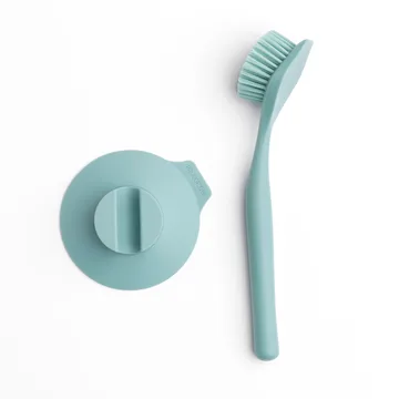 Brabantia dishbrush with suction cup - mint - Brabantia