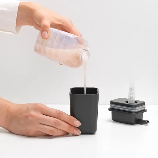 Brabantia kitchen sink organizer with soap dispenser from Brabantia