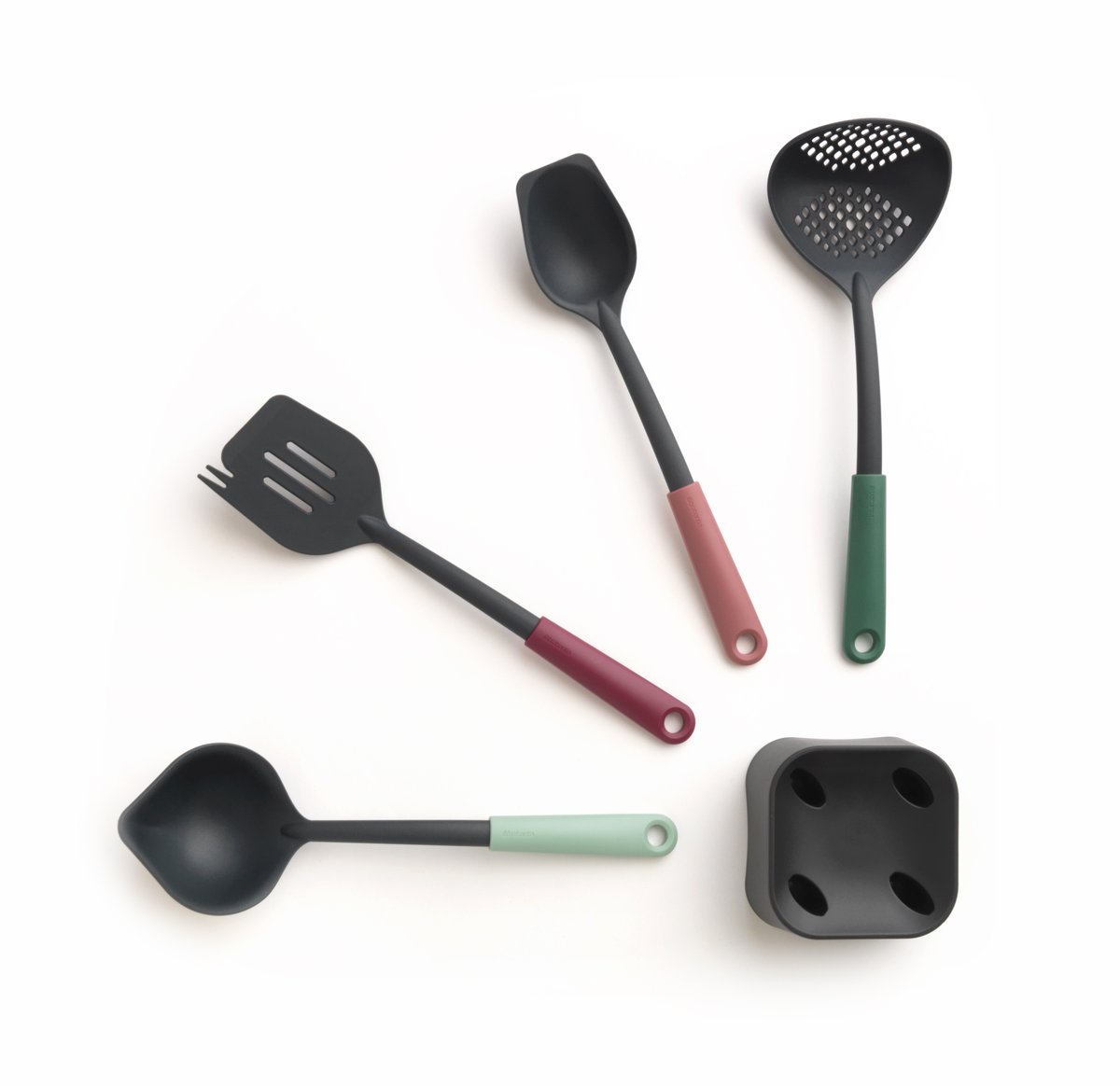 Brabantia kitchen utensils 4-pack | Scandinavian Design | Spoons, scoops & ladles | Multi