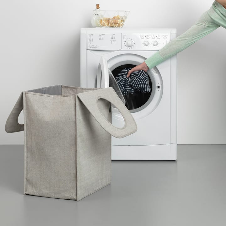 Brabantia laundry bag fabric rectangular 55 liters - light grey - Brabantia