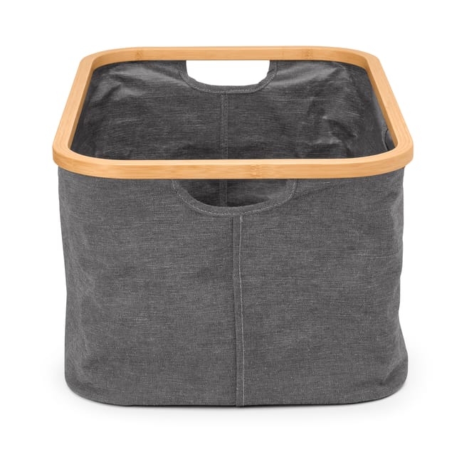 Brabantia laundry basket foldable 40 L - Pepper black - Brabantia