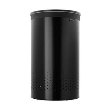 Brabantia laundry basket plastic lid 60 L - Matte black - Brabantia