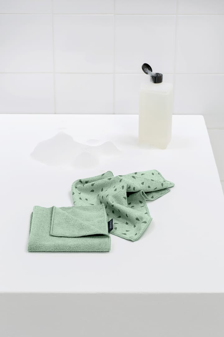 Brabantia microfiber cloth 2-pack - Jade green - Brabantia