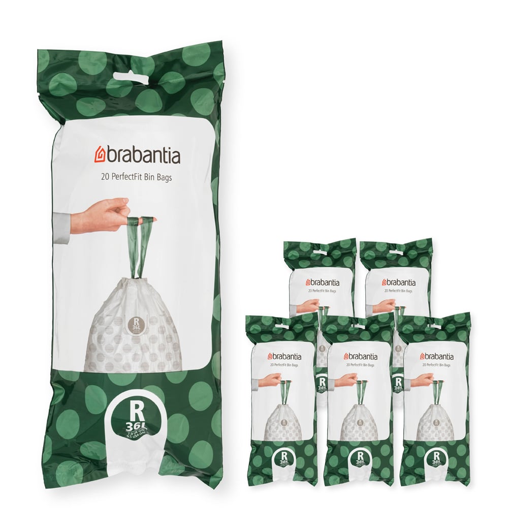 Brabantia Brabantia PerfectFit bin bags 120 bags Model R. 36 L