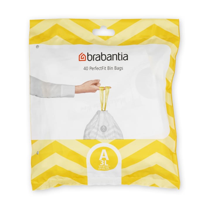 Brabantia PerfectFit waste bag 40st - 3 liter - Brabantia