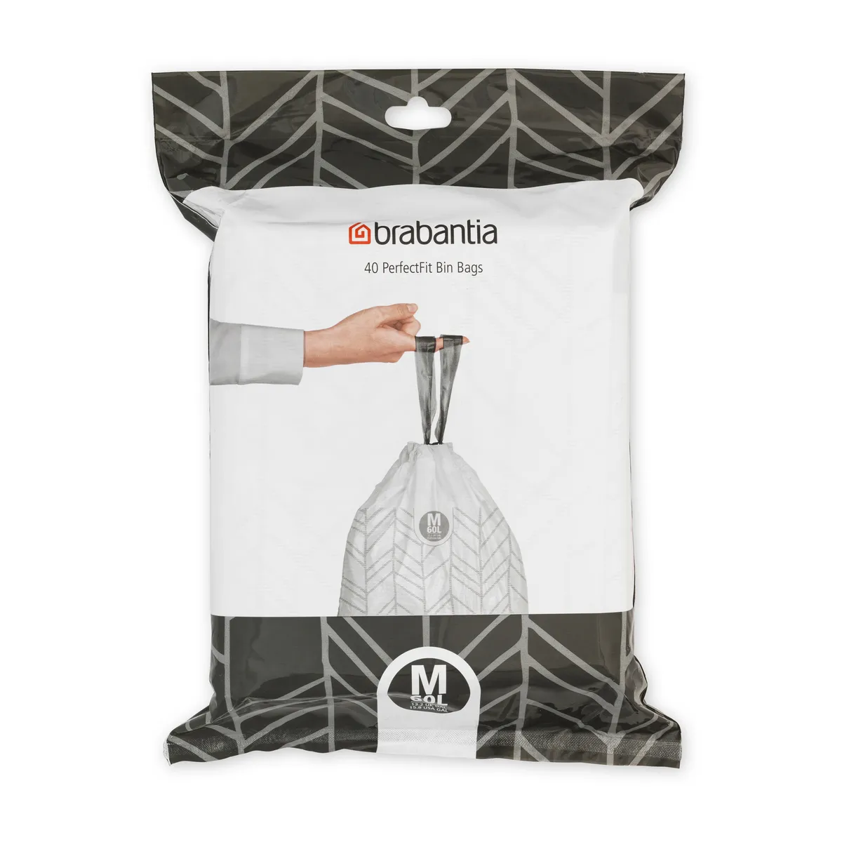 Brabantia Brabantia PerfectFit waste bag 40st 60 liter