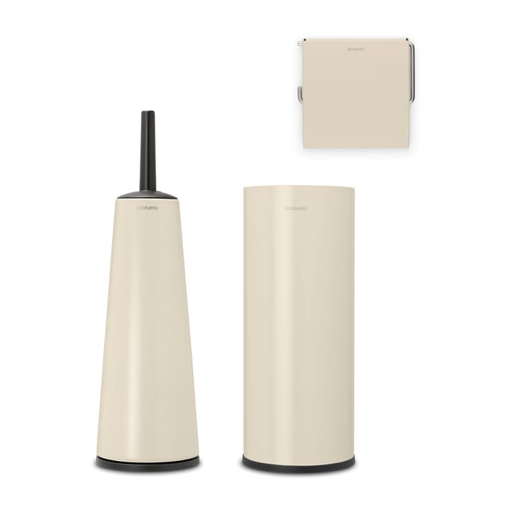 Brabantia ReNew bathroom accessories 3-pieces - Soft Beige - Brabantia