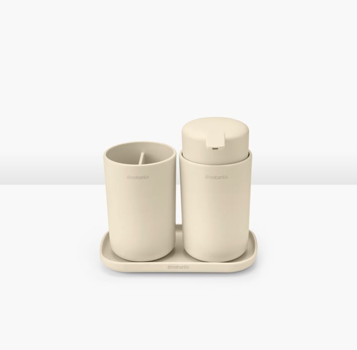 Brabantia ReNew sink organizer 3 pieces - Soft Beige - Brabantia