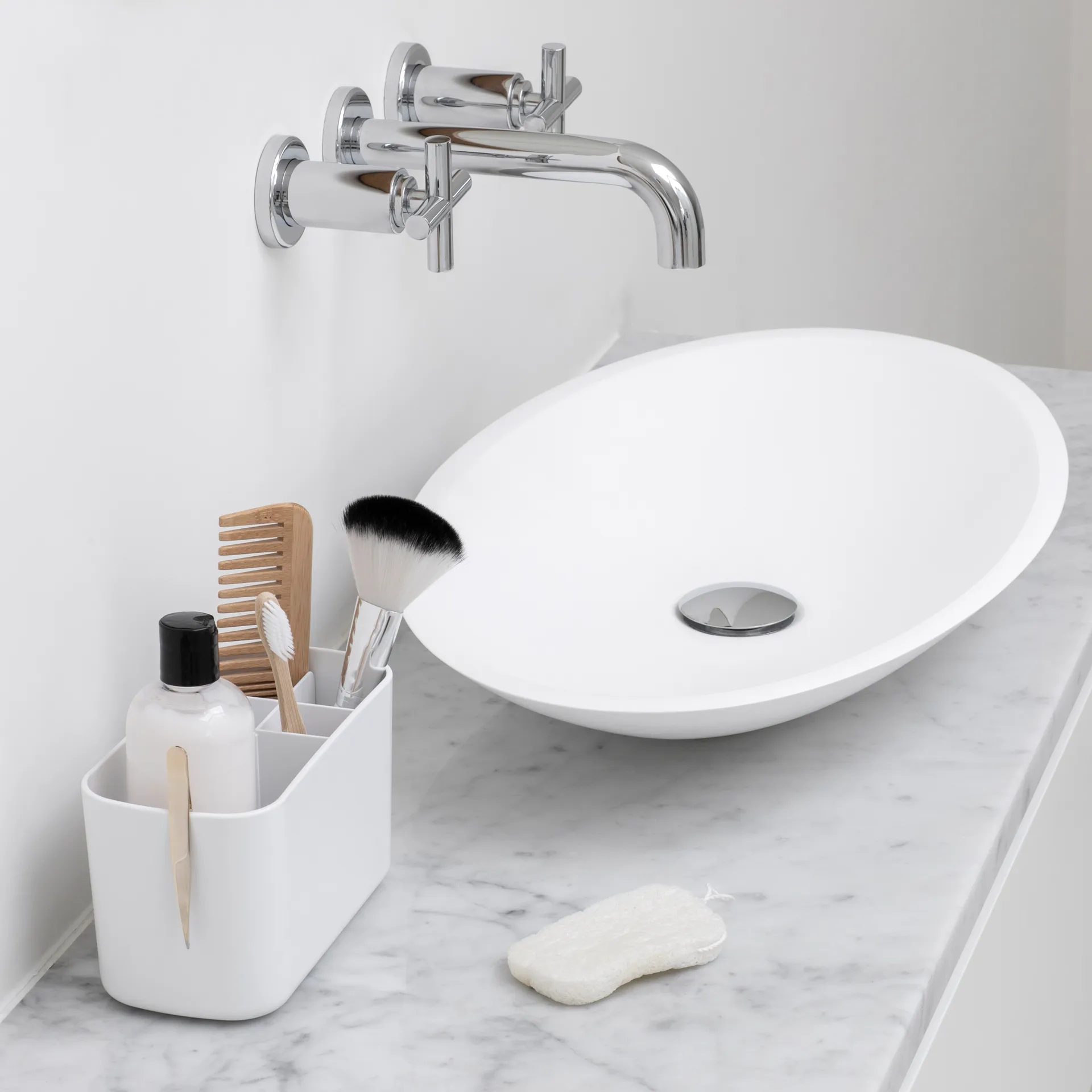 Brabantia ReNew sink organizer, white Brabantia