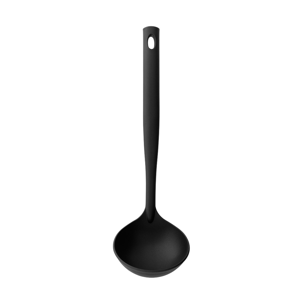 Brabantia Soup Ladle Black | Scandinavian Design | Serving utensils | Black