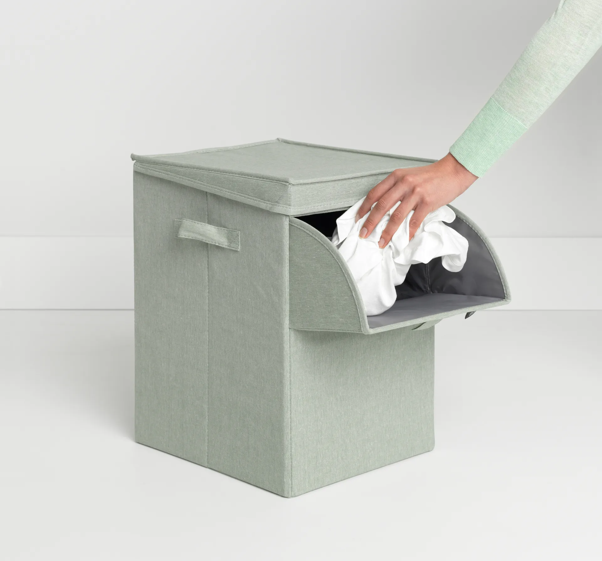 Brabantia stackable laundry basket 35 l., green Brabantia