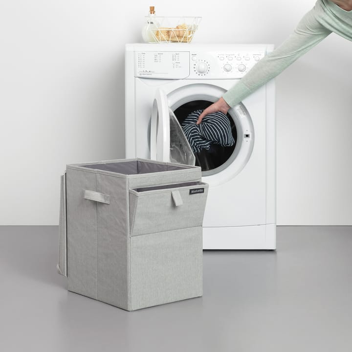 Brabantia stackable laundry basket 35 l. - green - Brabantia