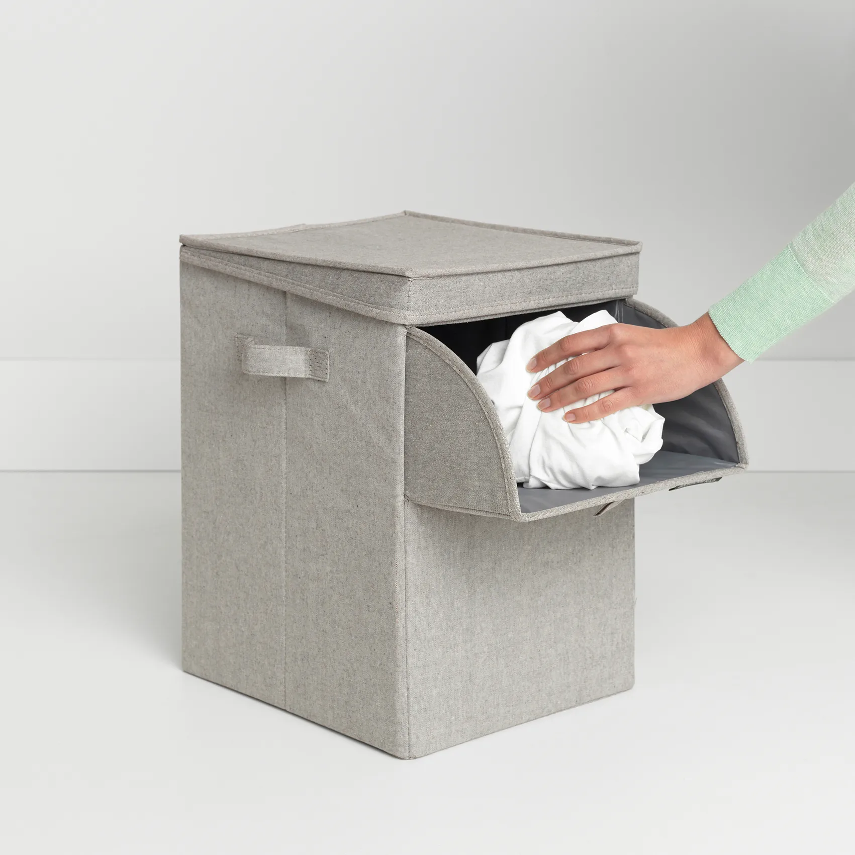 Brabantia stackable laundry basket 35 l., light grey Brabantia