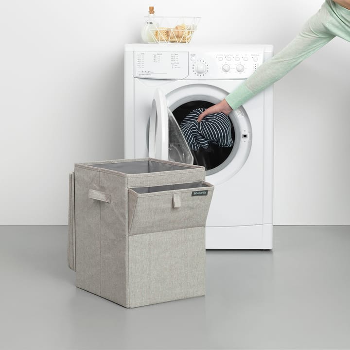 Brabantia stackable laundry basket 35 l. - light grey - Brabantia