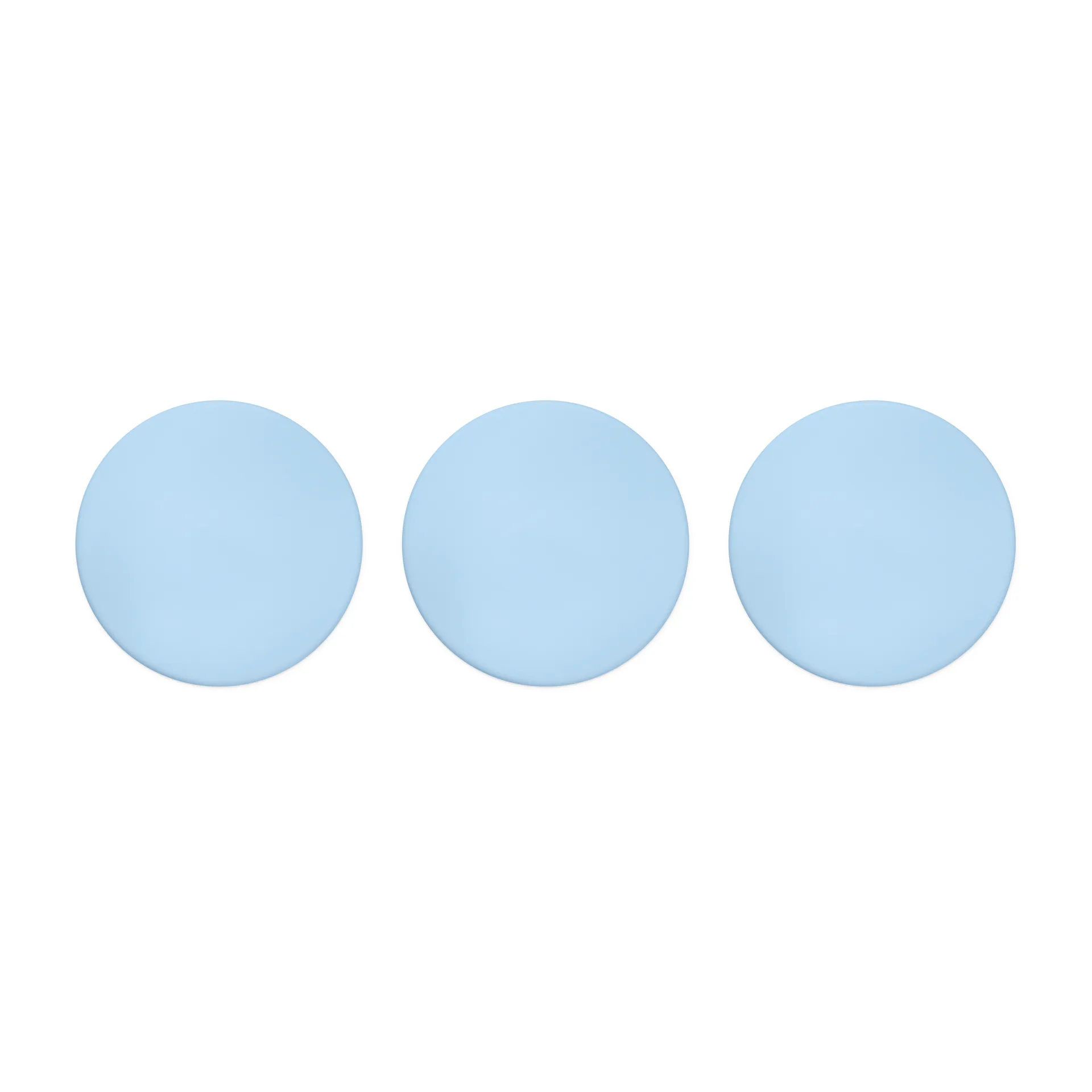Brabantia storage jar 1.4 liter 3-pack, Dreamy blue Brabantia