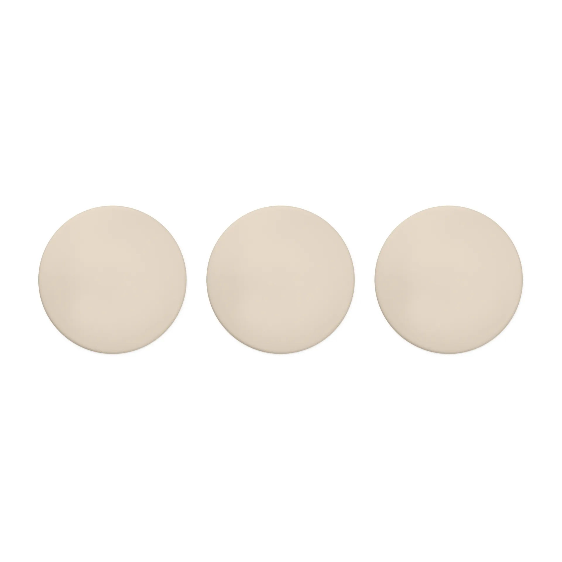 Brabantia storage jar 1.4 liter 3-pack, Soft beige Brabantia