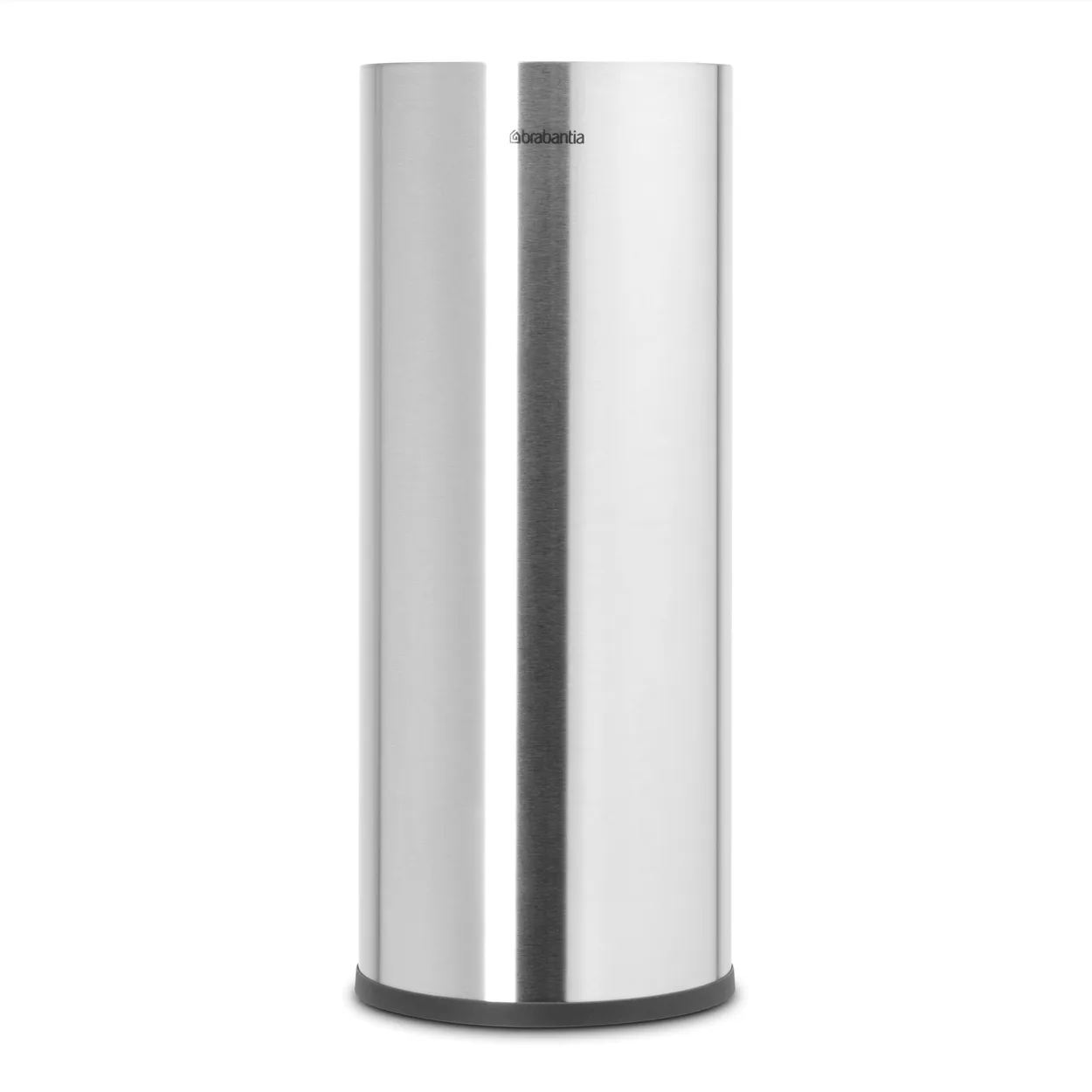 Brabantia toilet paper holder 3 rolls matte steel | Scandinavian Design | Silver-coloured