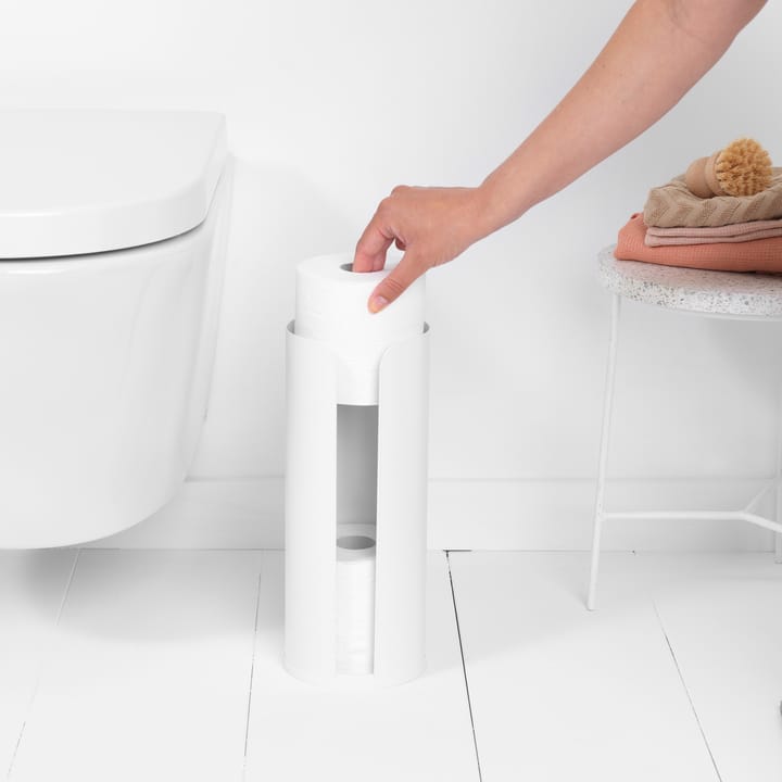 Brabantia toilet paper holder 3 rolls, white Brabantia