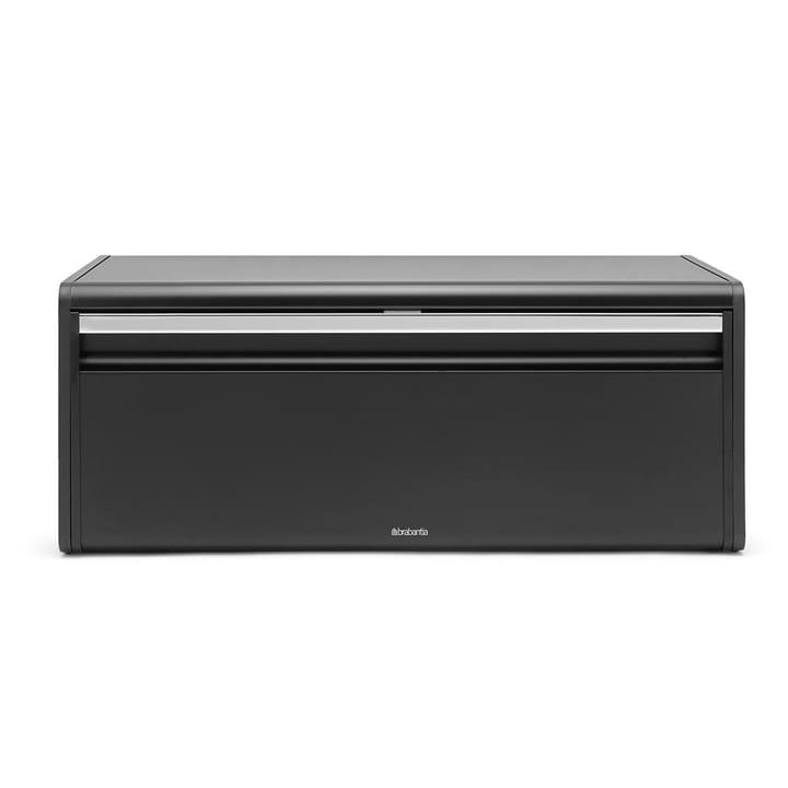 Fall Front bread bin - matte black - Brabantia