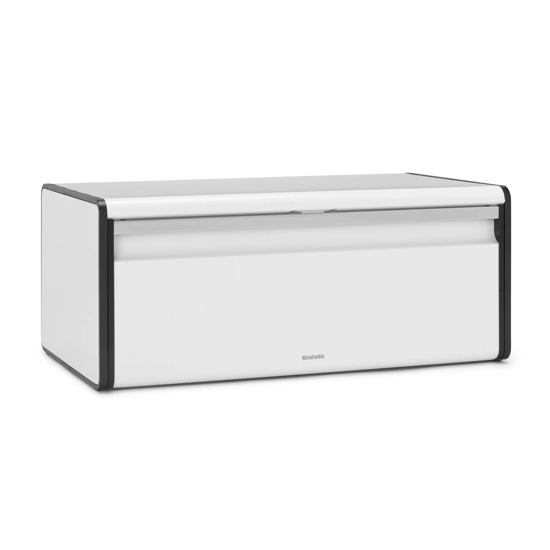 Fall Front bread bin, white-black Brabantia