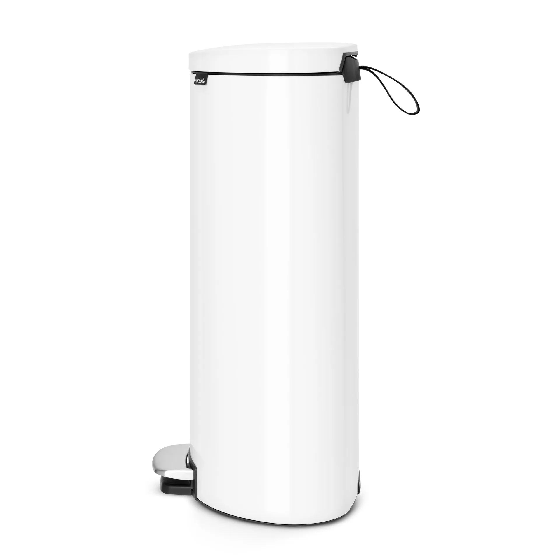 FlatBack+ pedal bin Silent 30 litres, white Brabantia