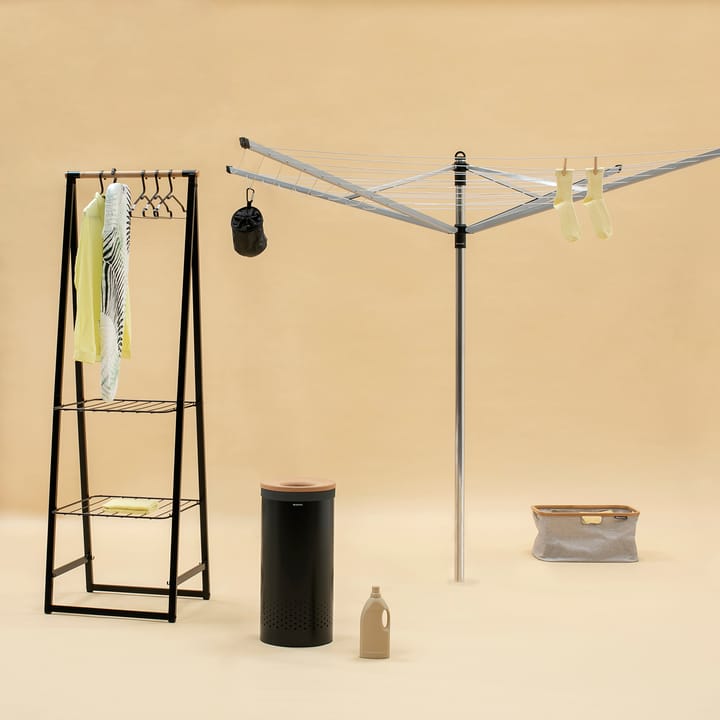 Linn clothes stand small, Black Brabantia