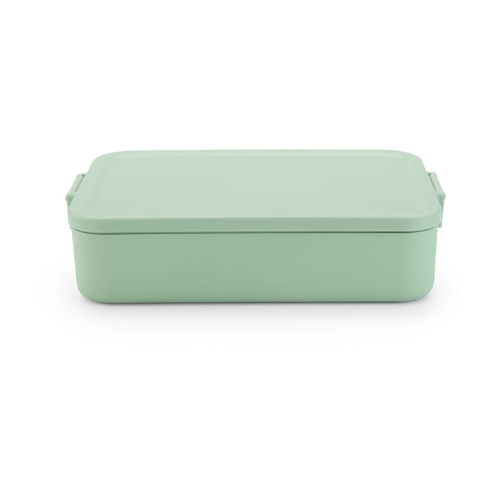 Make & Take Lunch Box Bento, Large, Plastic - Jade Green