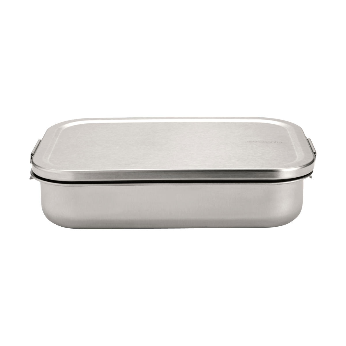 Brabantia Make & Take bento lunch box - steel - large Matte stainless steel