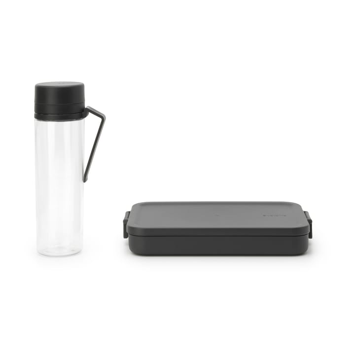 Make & Take break lunch set 2 pieces - Dark grey - Brabantia