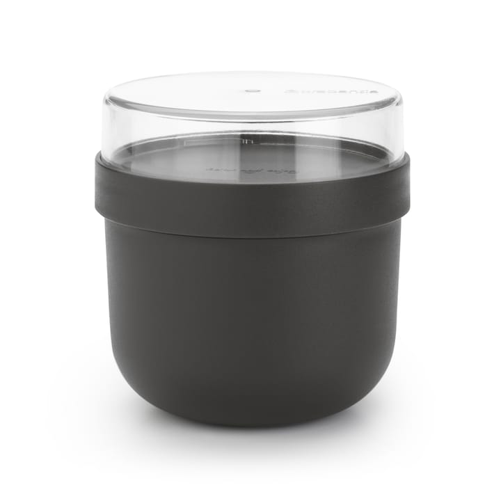 Make & Take breakfast bowl 0.5 L - Dark grey - Brabantia