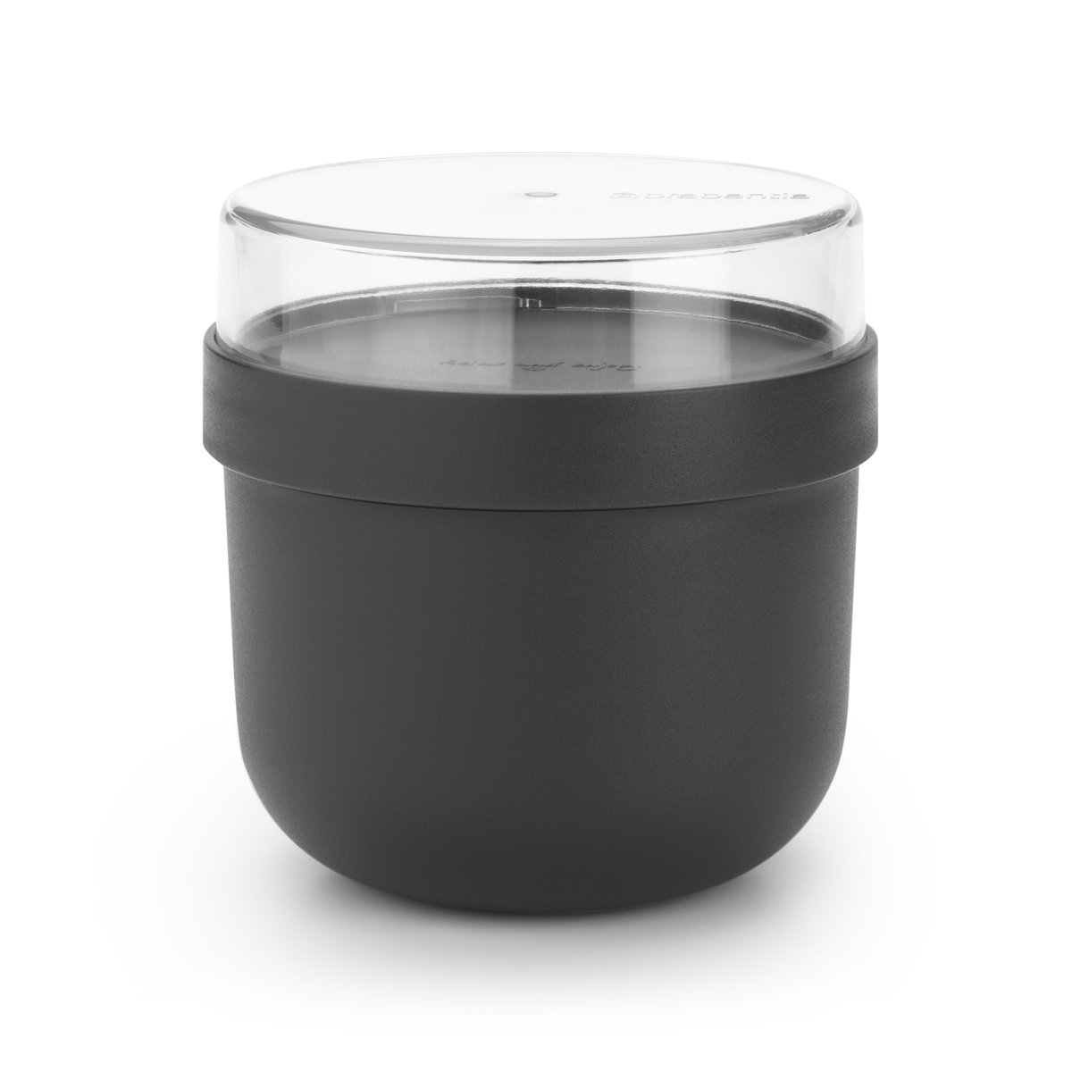 Brabantia Make & Take breakfast bowl 0.5 L Dark grey