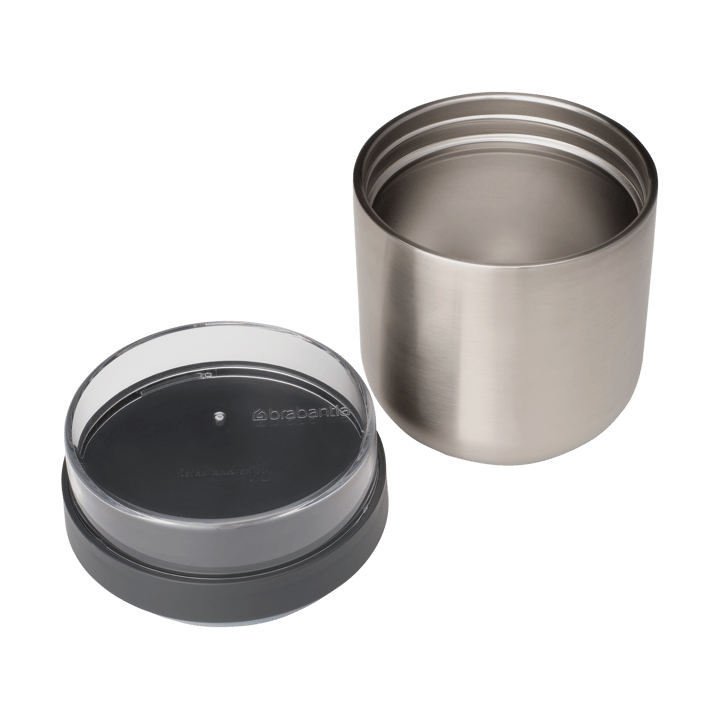 Make & Take food thermos 0.5 L, Dark grey Brabantia