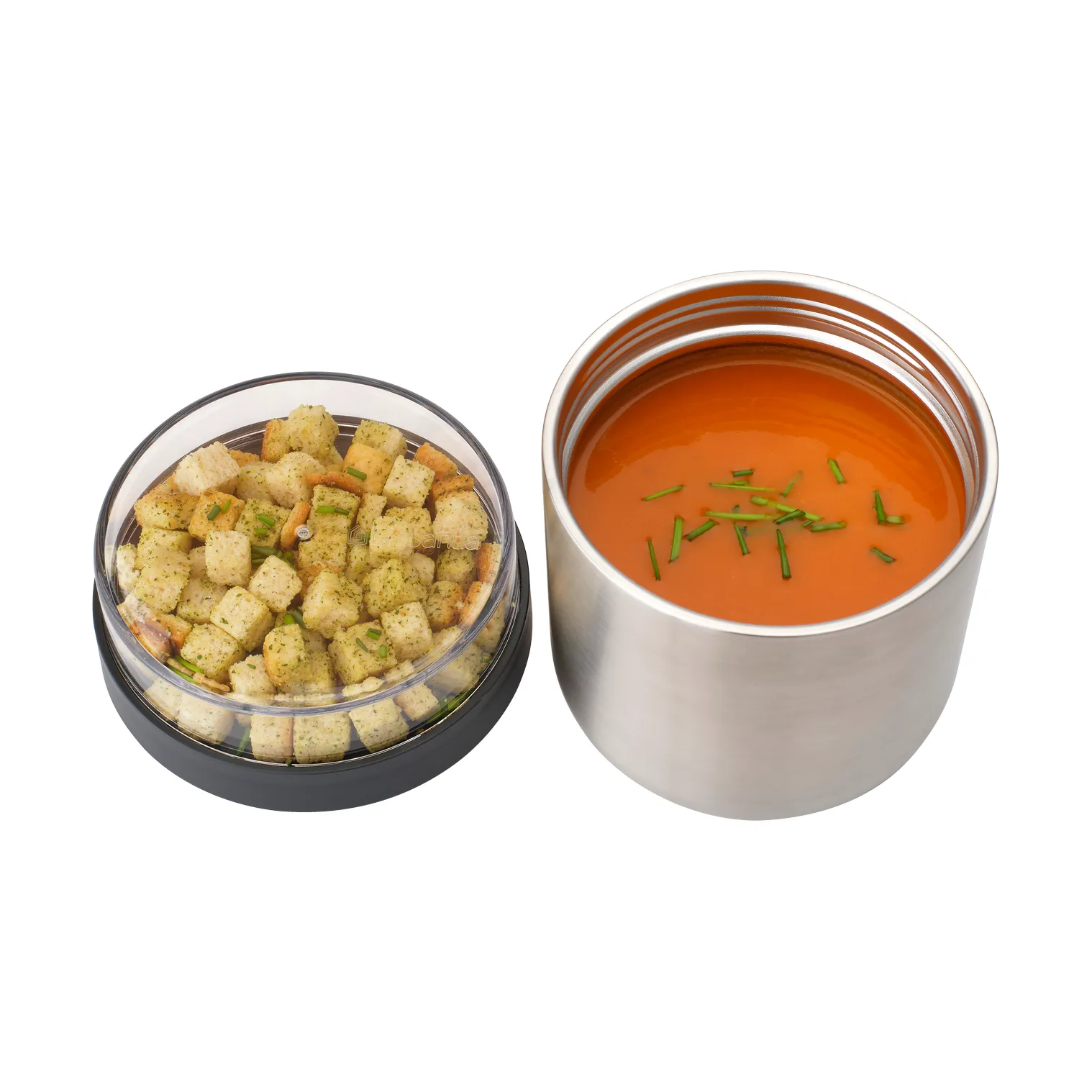 Make & Take food thermos 0.5 L, Dark grey Brabantia