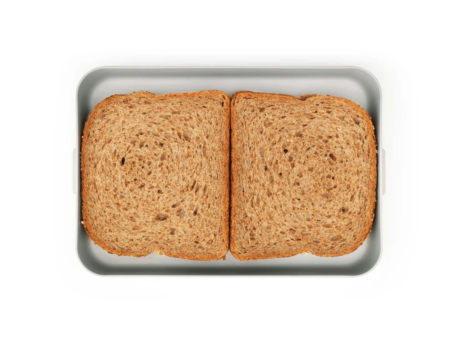 Make & Take lunch box flat. 1.1 L, Light grey Brabantia