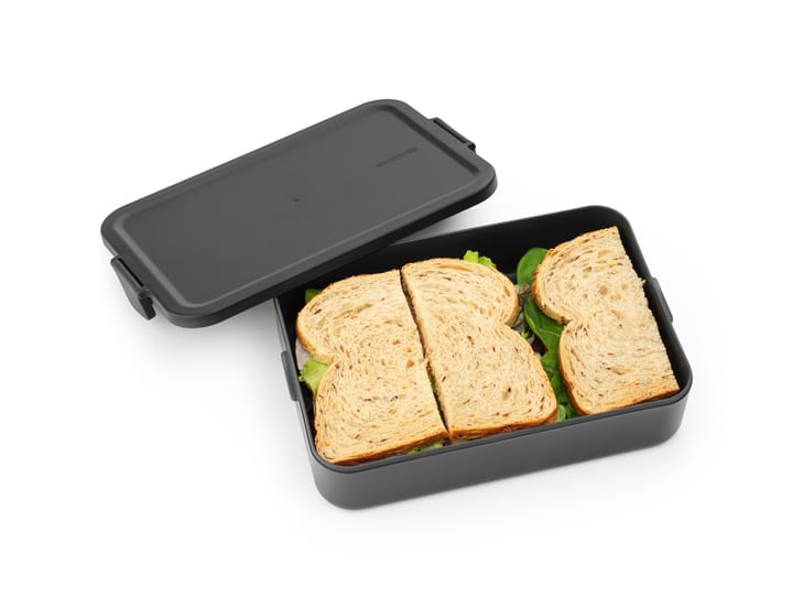 Make & Take lunch box large 2 L - Dark grey - Brabantia