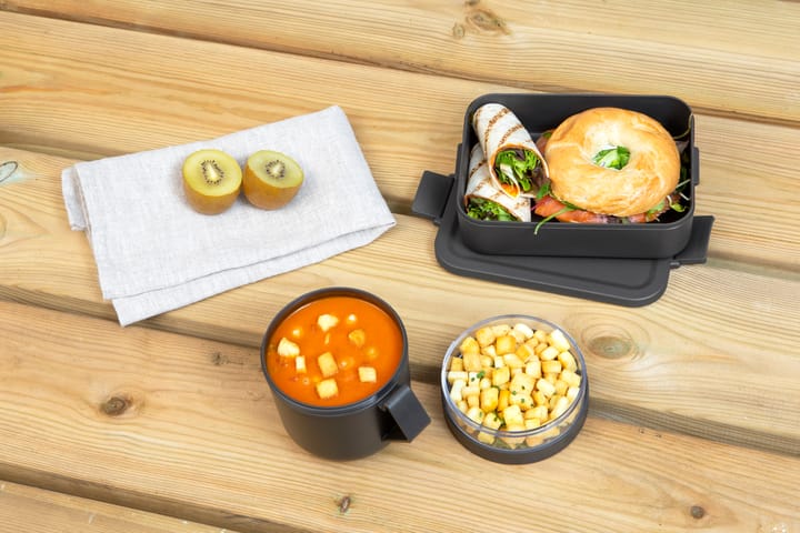 Make & Take lunch set 2 pieces - Dark grey - Brabantia