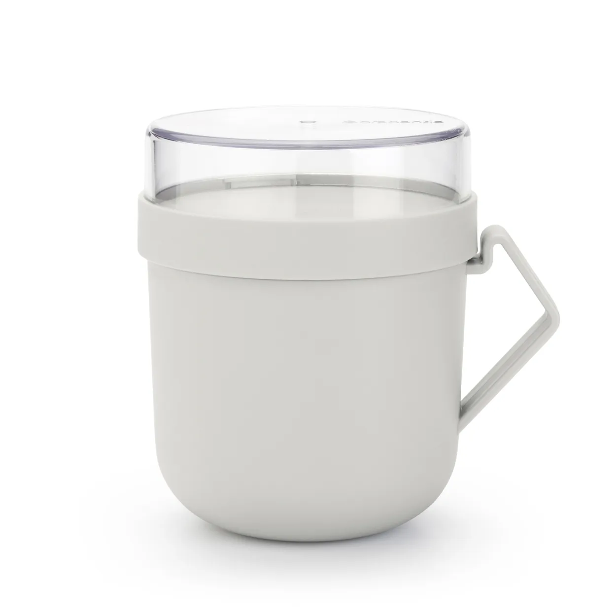 Brabantia Make & Take Soup mug 0.6 L Light grey | Scandinavian Design | Lunch boxes & food containers | Grey