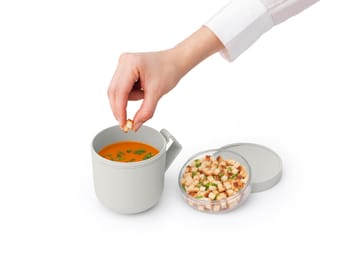 Make & Take Soup mug 0.6 L - Light grey - Brabantia
