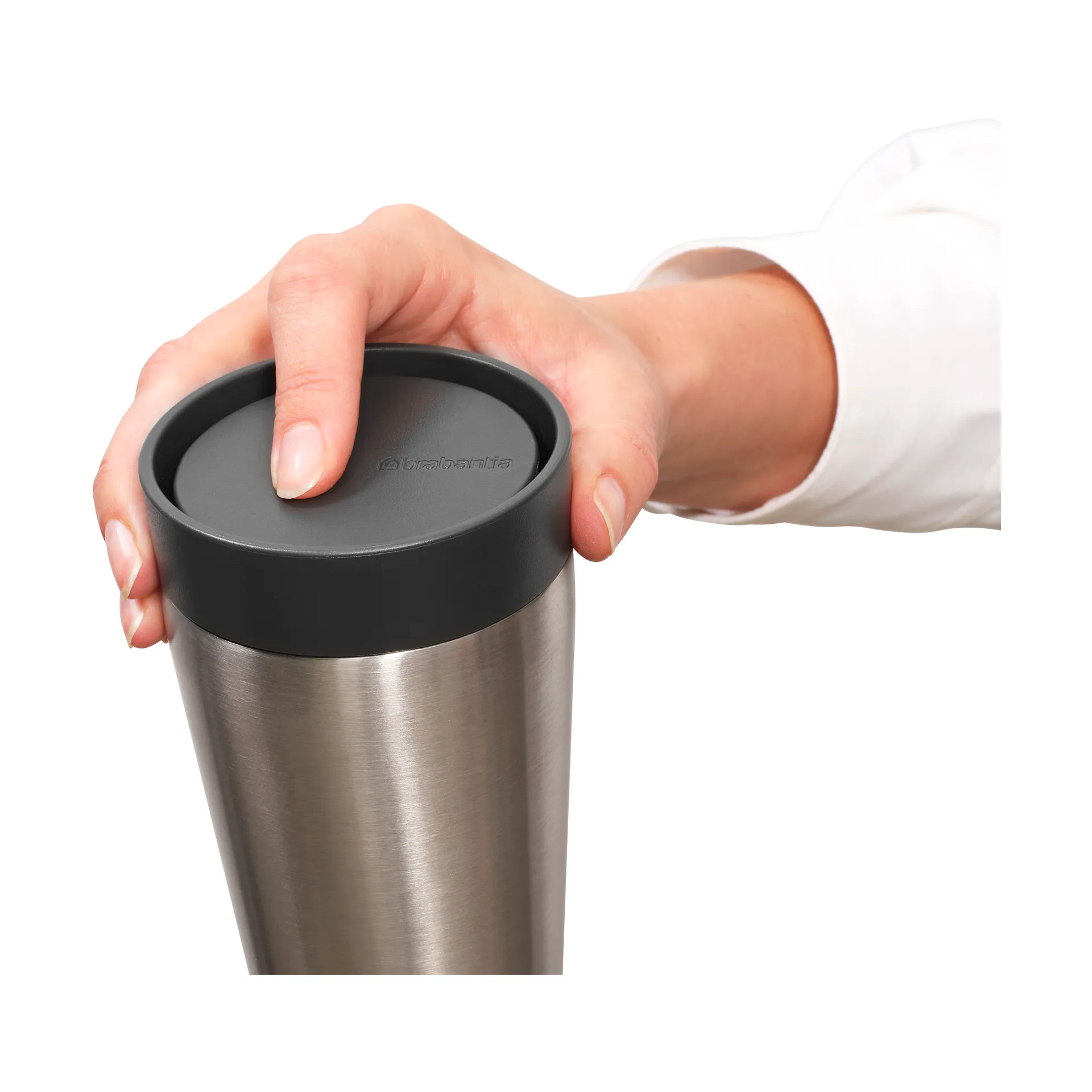 Make & Take termal mug 20 cl, Dark grey Brabantia