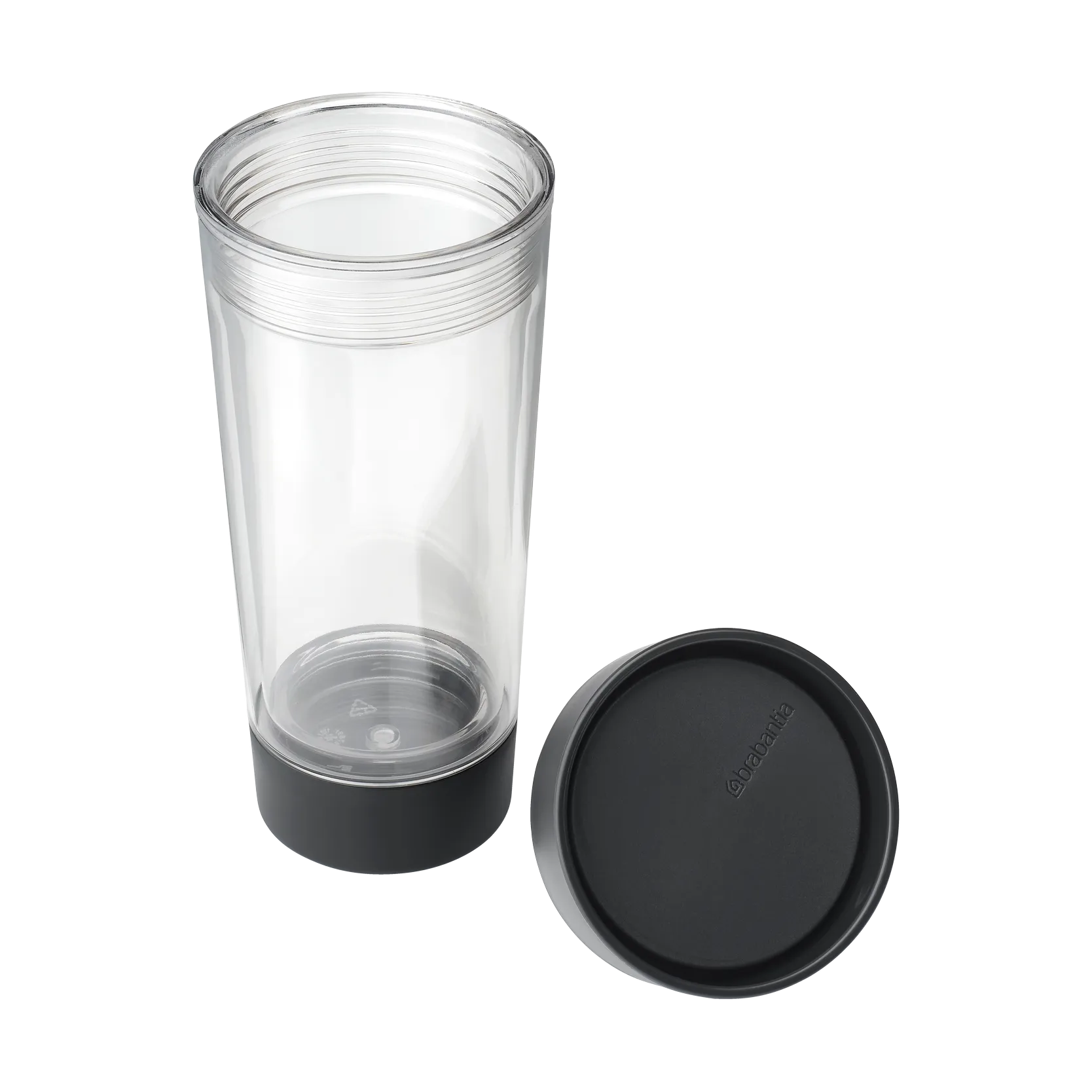 Make & Take termal mug for te 36 cl, Dark grey Brabantia
