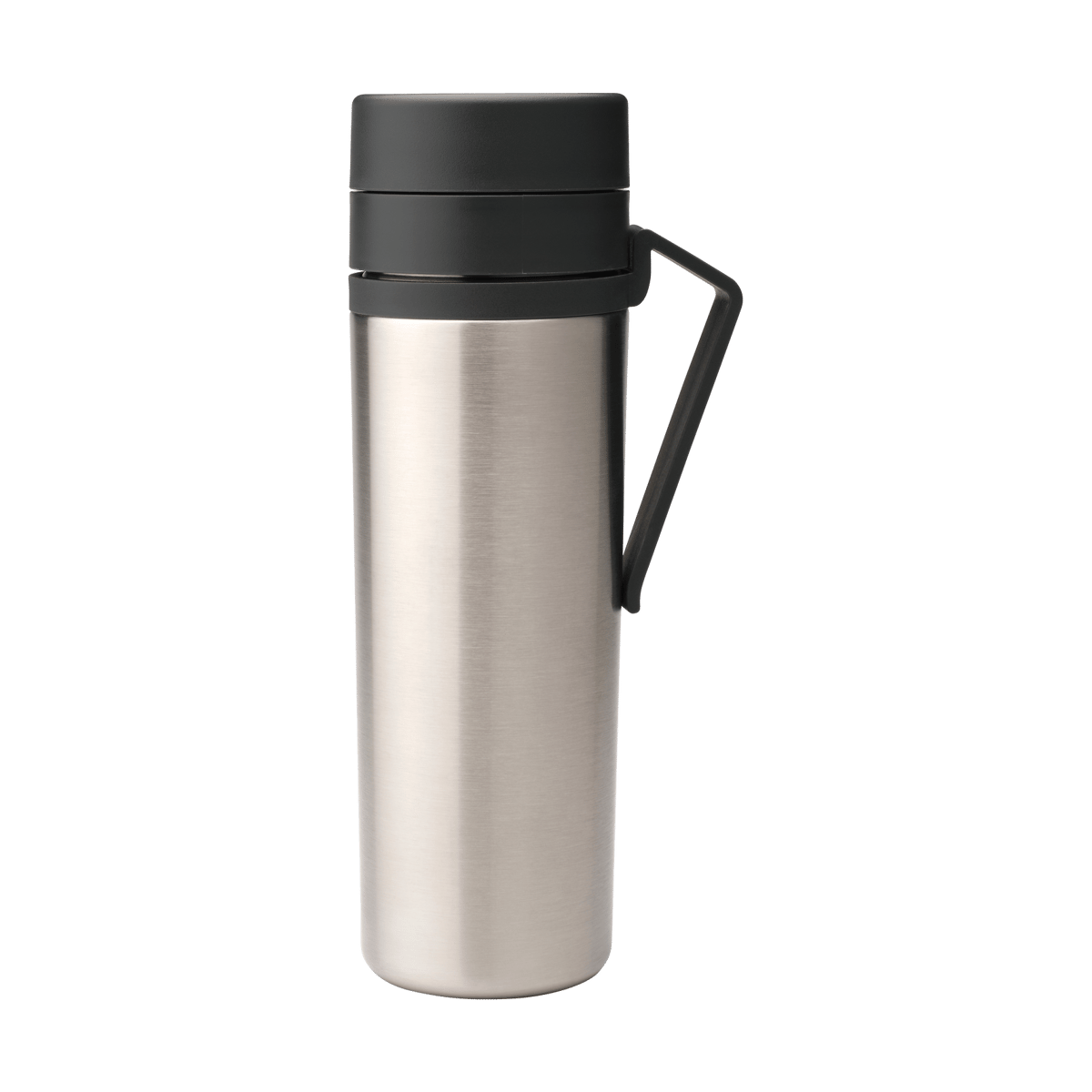 Brabantia Make & Take termos 0.5 L Dark grey | Scandinavian Design | Thermoses | Grey