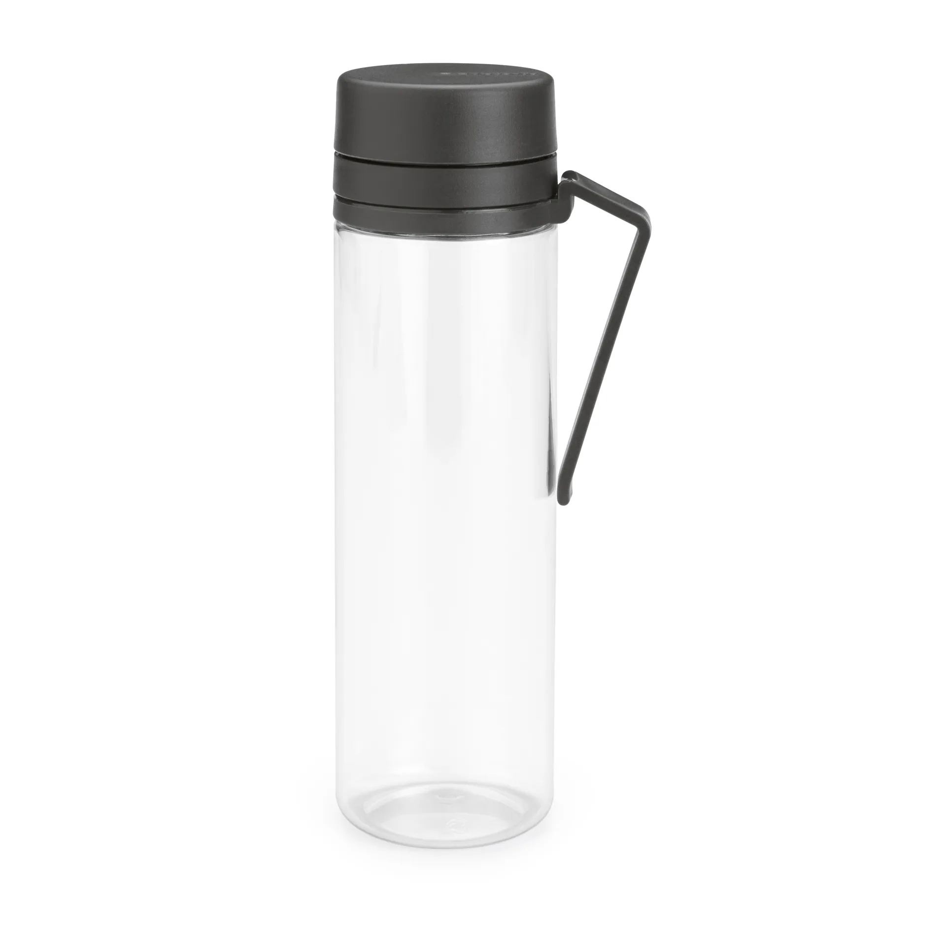 Make & Take water bottle with sil 0.5 L, Dark grey Brabantia