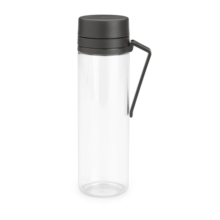 Make & Take water bottle with sil 0.5 L - Dark grey - Brabantia
