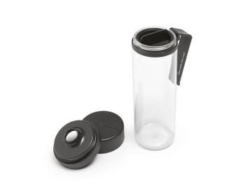 Make & Take water bottle with sil 0.5 L - Dark grey - Brabantia