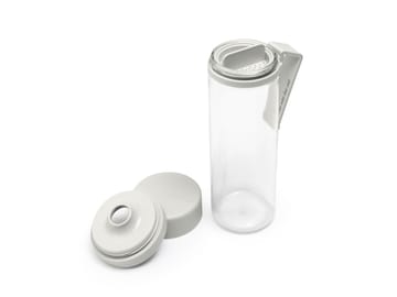Make & Take water bottle with sil 0.5 L - Light grey - Brabantia