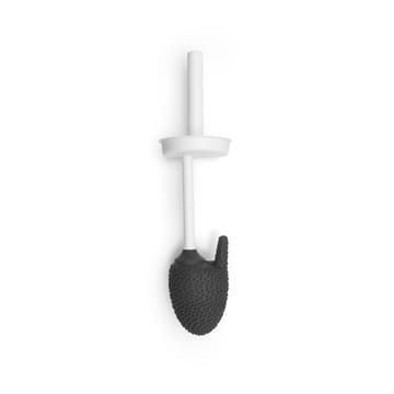 MindSet toilet brush with holder - Mineral Fresh White, silicone - Brabantia